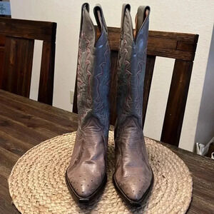 Vintage Montana‎ Leather Cowboy Boots